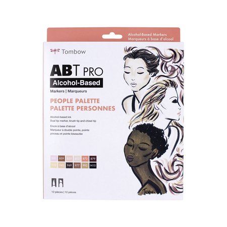 TOMBOW ABT PRO, PEOPLE, 12PK 56964